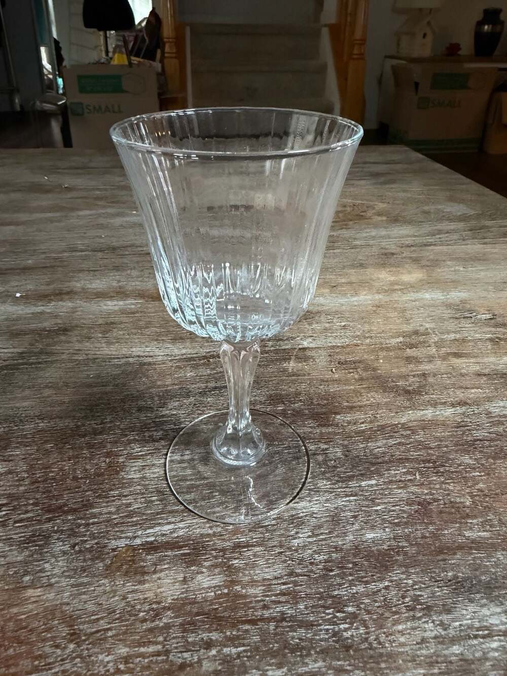 Cristal d'Arques Durand Grand Meridian Water Goblet